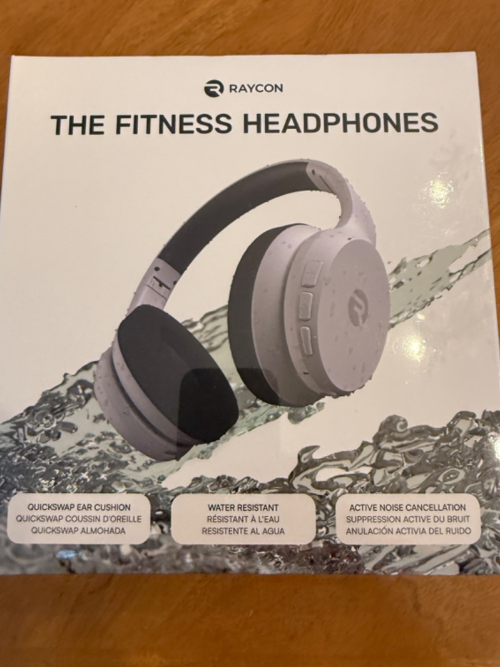 Raycon Fitness Headphones Wireless Over-Ear-Headphones - WHITE - New & Sealed